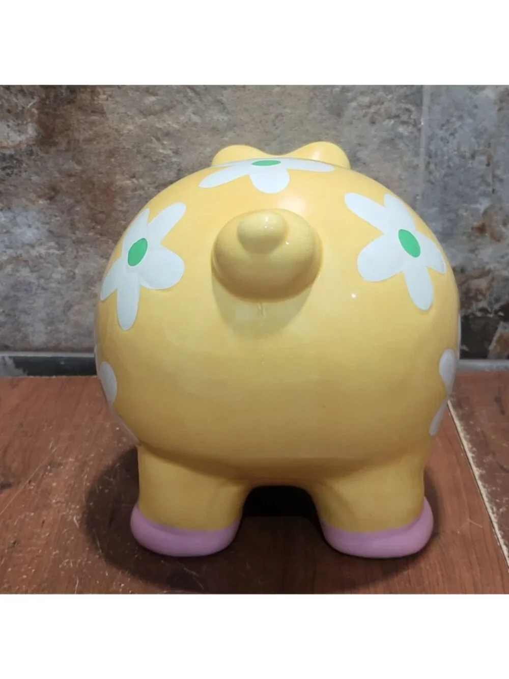 Vintage PAWS Garfield Ceramic Round Piggy Bank 1997